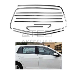 VOLKSWAGEN GOLF 7 - 7.5 2013-2020 CAM ÇERCEVE NIKELAJI