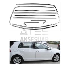 VOLKSWAGEN GOLF 7 - 7.5 2013-2020 CAM ÇERCEVE NIKELAJI