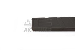 Opel Vivaro 3 Siyah Krom Arka Tampon Eşiği 2014-2019 Arası