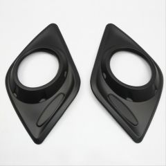 HILUX REVO 2016-2019 IÇIN UYUMLU ÖN SIS ÇERÇEVESI KAPLAMA SIYAH KALIN