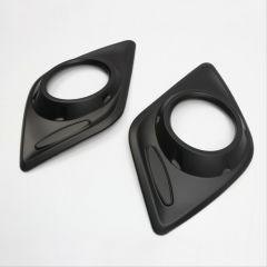 HILUX REVO 2016-2019 IÇIN UYUMLU ÖN SIS ÇERÇEVESI KAPLAMA SIYAH KALIN