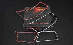 Hyundai Sonata Krom Stop Çerçevesi 4 Parça Abs 2006-2012 Arası