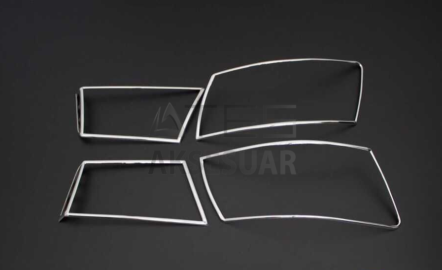 Hyundai Sonata Krom Stop Çerçevesi 4 Parça Abs 2006-2012 Arası