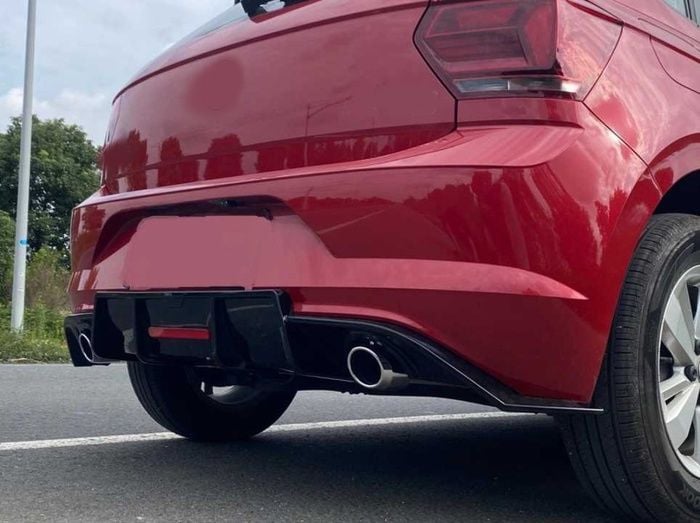 POLO 2018+ IÇIN UYUMLU  MK6 ÇIFT EGZOZ DIFÜZÖR (PIANO BLACK)