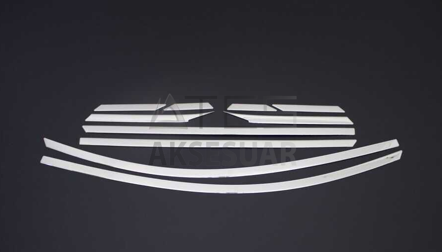 Hyundai Tucson Krom Cam Üst Çerçevesi 10 Parça 2015 ve Sonrası