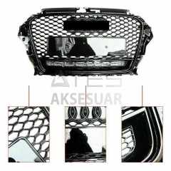 AUDI A3 2013-2016 PANJUR RS3 SIYAH - QUATRO YAZILI