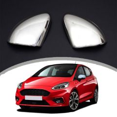 Ford Fiesta Ayna Kapağı 2 Parça Paslanmaz Çelik Krom 2009-