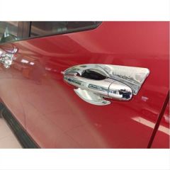 HILUX REVO 2016-2019 IÇIN UYUMLU KAPI KOLU IÇ KAPLAMA KROM