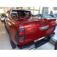 HILUX REVO 2016-2019 IÇIN UYUMLU STOP ÇERÇEVESI KAPLAMA SIYAH