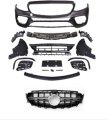 W213 2016+ E SERISI IÇIN UYUMLU E63 ÖN TAMPON & PANJUR SETI