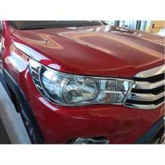 TOYOTA HILUX REVO 2016-2019 FAR ÇERÇEVE KAPLAMA KROM