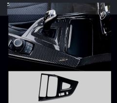 3 SERISI F30 IÇIN UYUMLU  VITES KONSOL KAPLAMA - KARBON