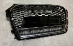 AUDI A1 2016+ RS1 PANJUR SIYAH KROM ÇERÇEVE