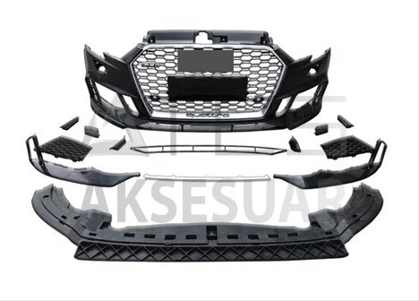 AUDI A3 2016-2020 RS3 ÖN TAMPON PANJUR SETİ - HATCHBACK (8V MAKYAJLI KASA)