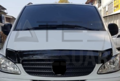 Mercedes Viano Ön Kaput Koruma Rüzgarlığı 3mm Akrilik (abs)