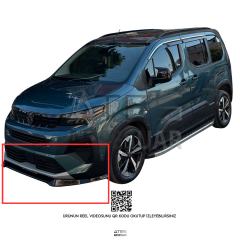 PEUGEOT RİFTER KROMLU EK KARLIK