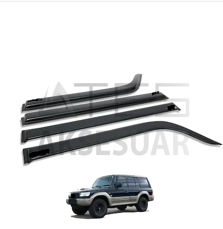 Hyundai Galloper Cam Rüzgarlığı Akrilik 4 Parça