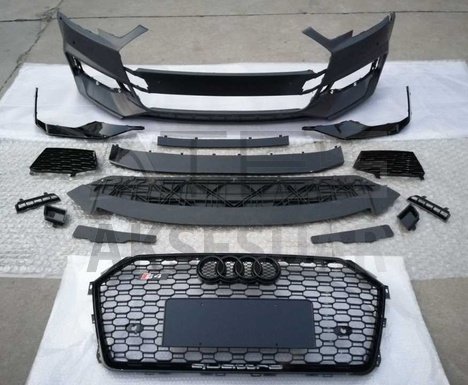 AUDI A4 2016-2019 RS4 ÖN TAMPON PANJUR SETİ