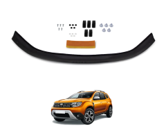 Dacia Duster Ön Kaput Koruyucu Rüzgarlık 4mm (ABS) 2018-›