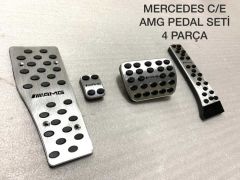 C/E/ SERISI UYUMLU AMG PEDAL SETI 4 PARÇA