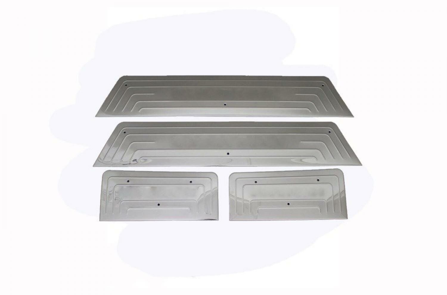 Volkswagen CARAVELLE Kapı Eşiği 4 Parça Paslanmaz Çelik 2003-2010