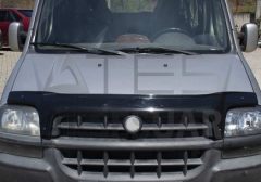 Fiat Doblo Ön Kaput Koruyucu Rüzgarlık 3 mm (ABS) 2000-05