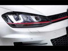 GOLF 7 MK7 2012-2018 IÇIN UYUMLU U LED FAR GTI KIRMIZI