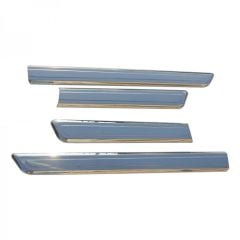 Citroen Nemo Yan Kapı Çıtası 4 Parça Paslanmaz Çelik 2007-