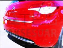 Citroen C4 HB Krom Bagaj Alt Çıtası 2010-2020
