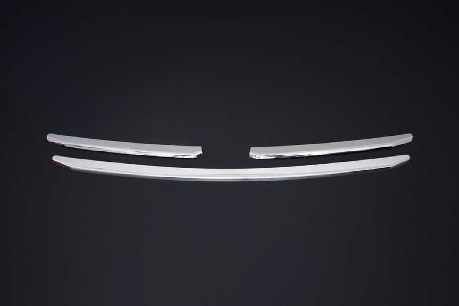 Fiat Ducato Ön Panjur 3 Parça Paslanmaz Çelik 2014-