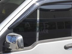 Ford Connect Krom Kelebek Cam Çıtası 2 Parça 2009-2014 Arası