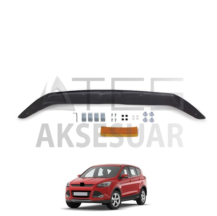 Ford Kuga Ön Kaput Koruma Rüzgarlığı 3mm (ABS) 2013-2016
