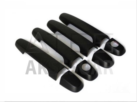 TOYOTA HILUX VIGO 2012-2015 KAPI KOLU KAPLAMA SIYAH