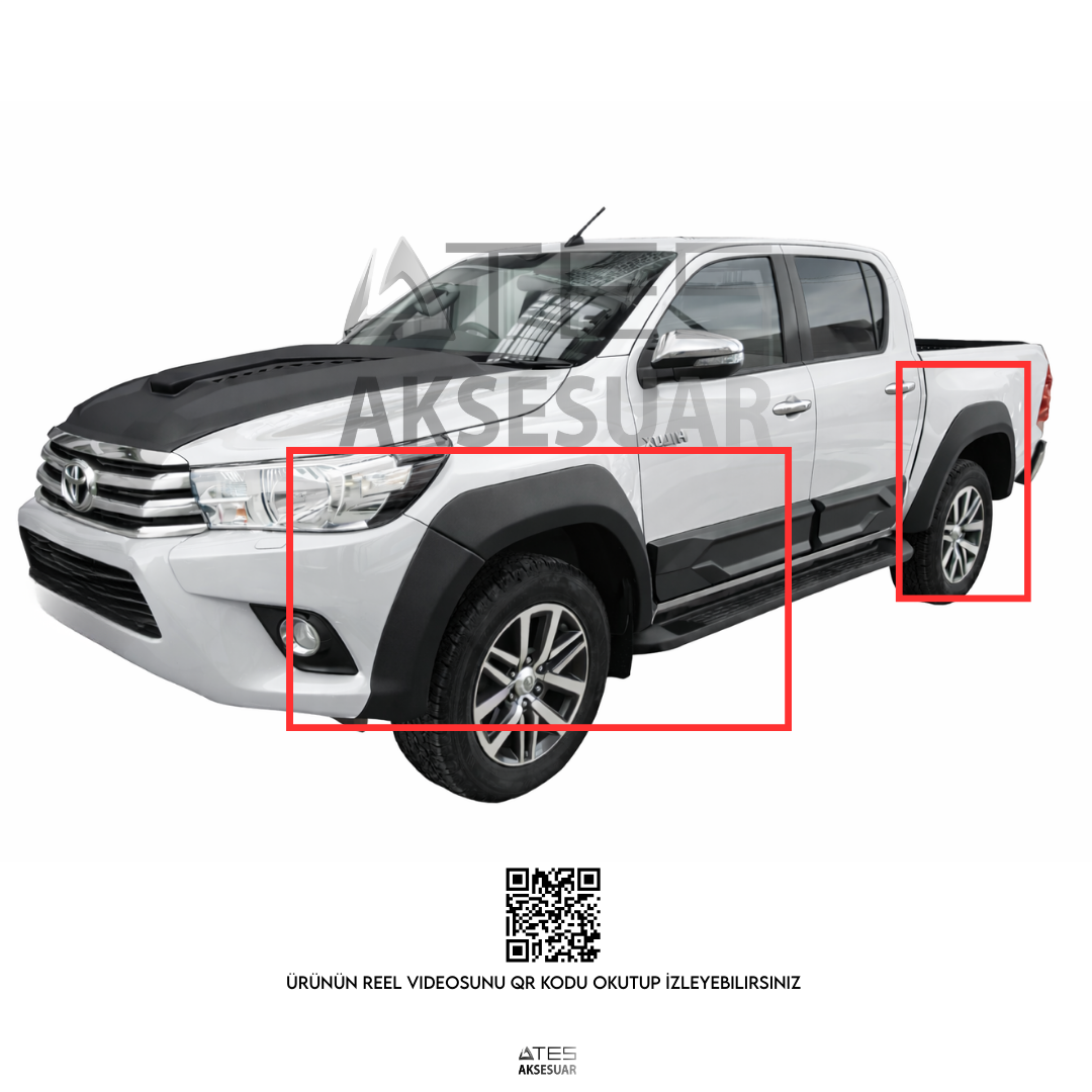 TOYOTA HİLUX ÇAMURLUK DODİKLERİ