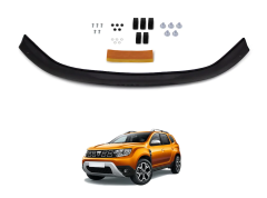 Dacia Duster Ön Kaput Koruyucu Rüzgarlık 3mm (ABS) 2018-