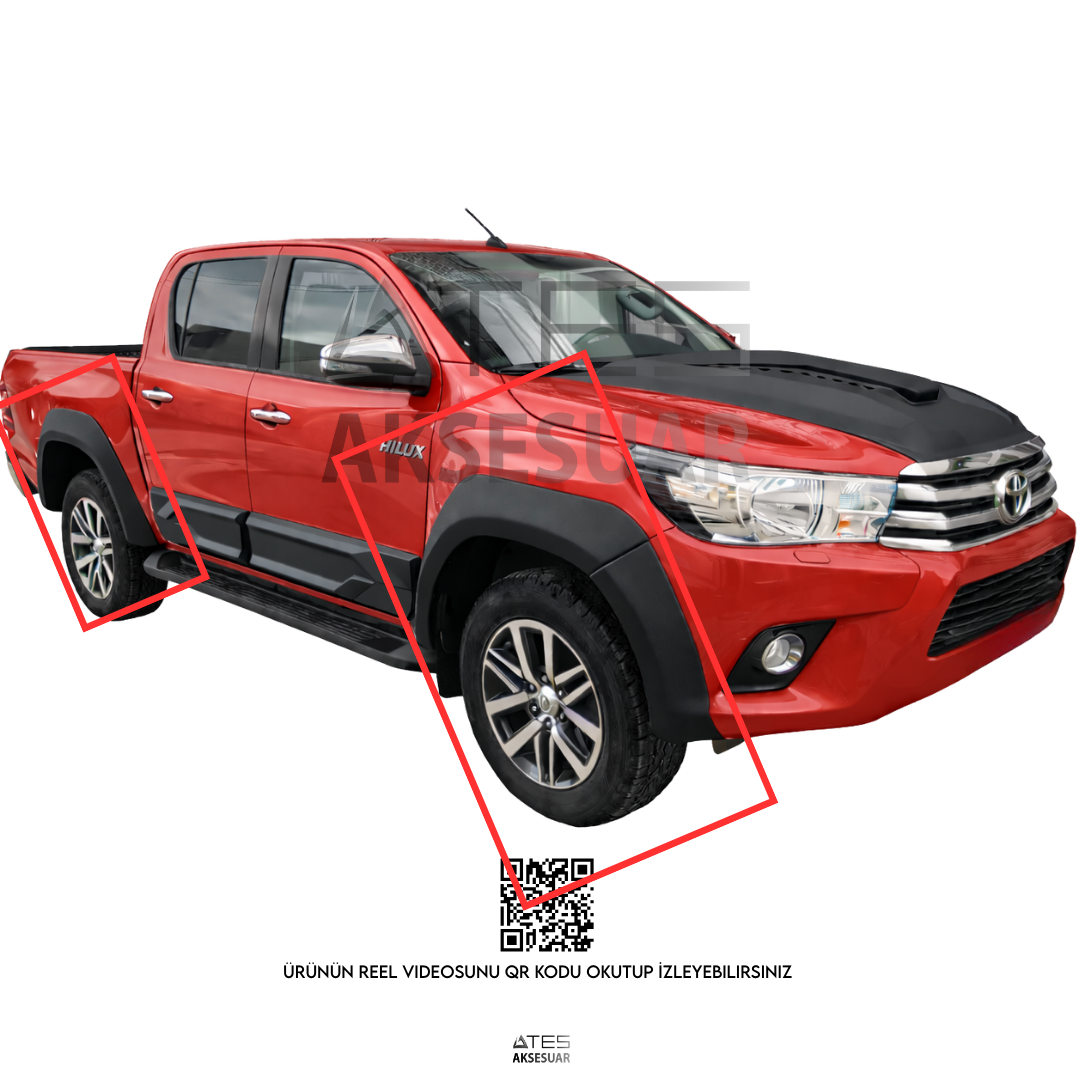 TOYOTA HİLUX ÇAMURLUK DODİKLERİ