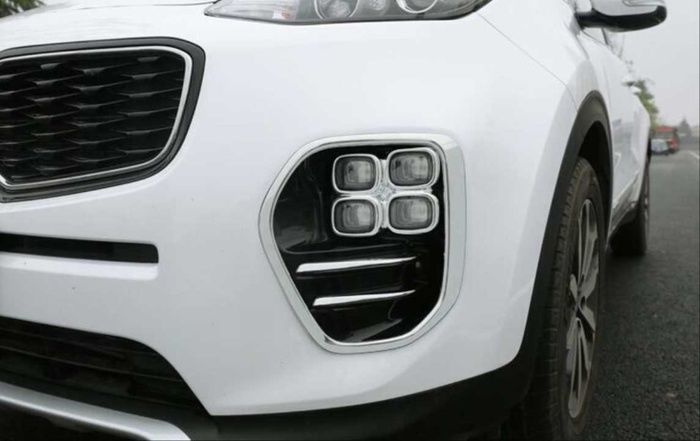 SPORTAGE 2016-2019 IÇIN UYUMLU ÖN SIS KAPLAMASI BÜYÜK MODEL NIKELAJ