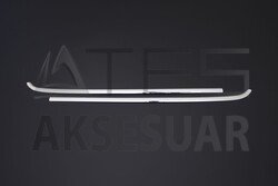 Peugeot Bipper Krom Cam Çıtası 2 Parça 2008 ve Sonrası