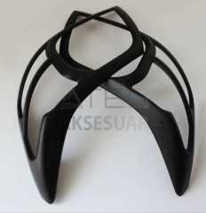 TOYOTA HILUX VIGO 2012-2015 FAR ÇERÇEVE KAPLAMA SIYAH