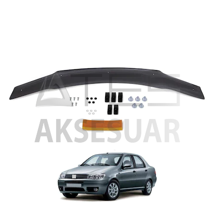 Fiat Albea Ön Kaput Koruma Rüzgarlık 3mm (ABS) 2005-2012