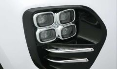 SPORTAGE 2016-2019 IÇIN UYUMLU ÖN SIS KAPLAMASI KÜÇÜK (KARE) NIKELAJ