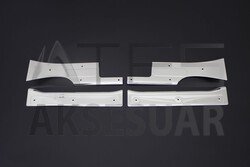 Peugeot Bipper Krom İç Kapı Eşiği 4 Parça 2008 ve Sonrası