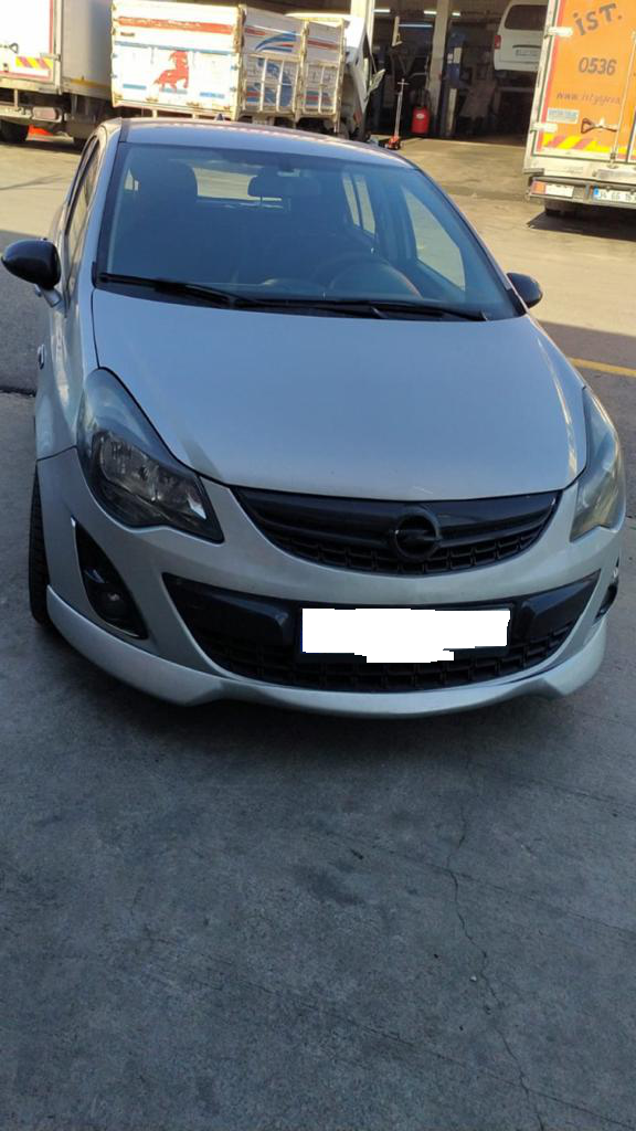Opel Corsa D Makyajlı Kasa Ön Tampon Eki Model 2