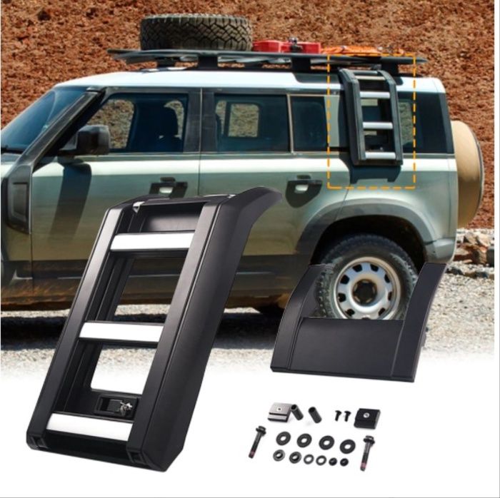 DEFENDER 2020+ IÇIN YAN MERDIVEN