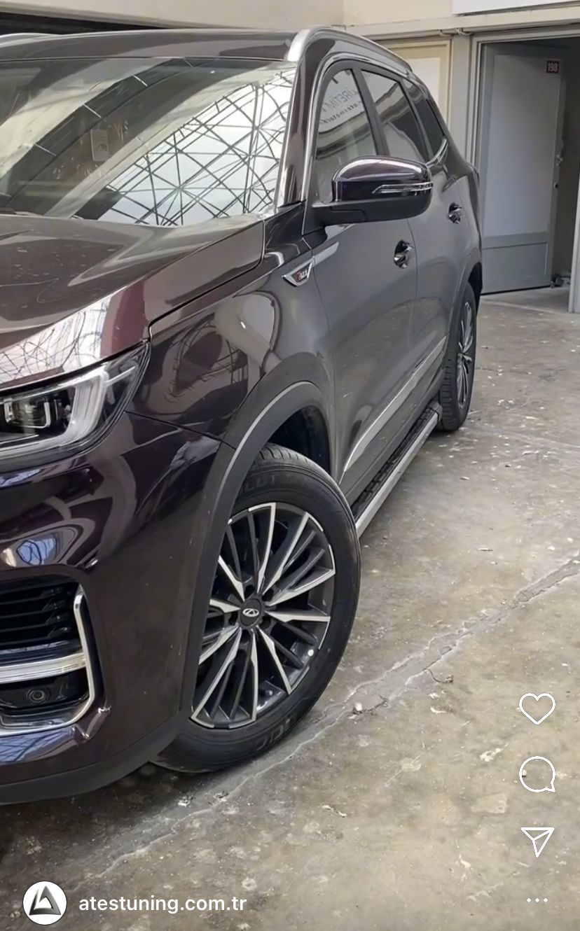 Chery Tiggo 8 Yan Basamak