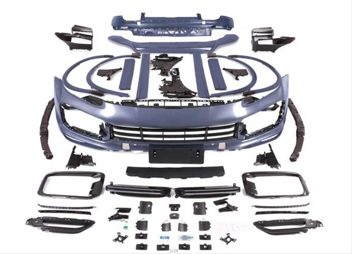 CAYENNE 2018+ IÇIN UYUMLU   FACELIFT 2020+ YÜKSELTME   9Y0 TURBO IÇIN UYUMLU BODY KIT