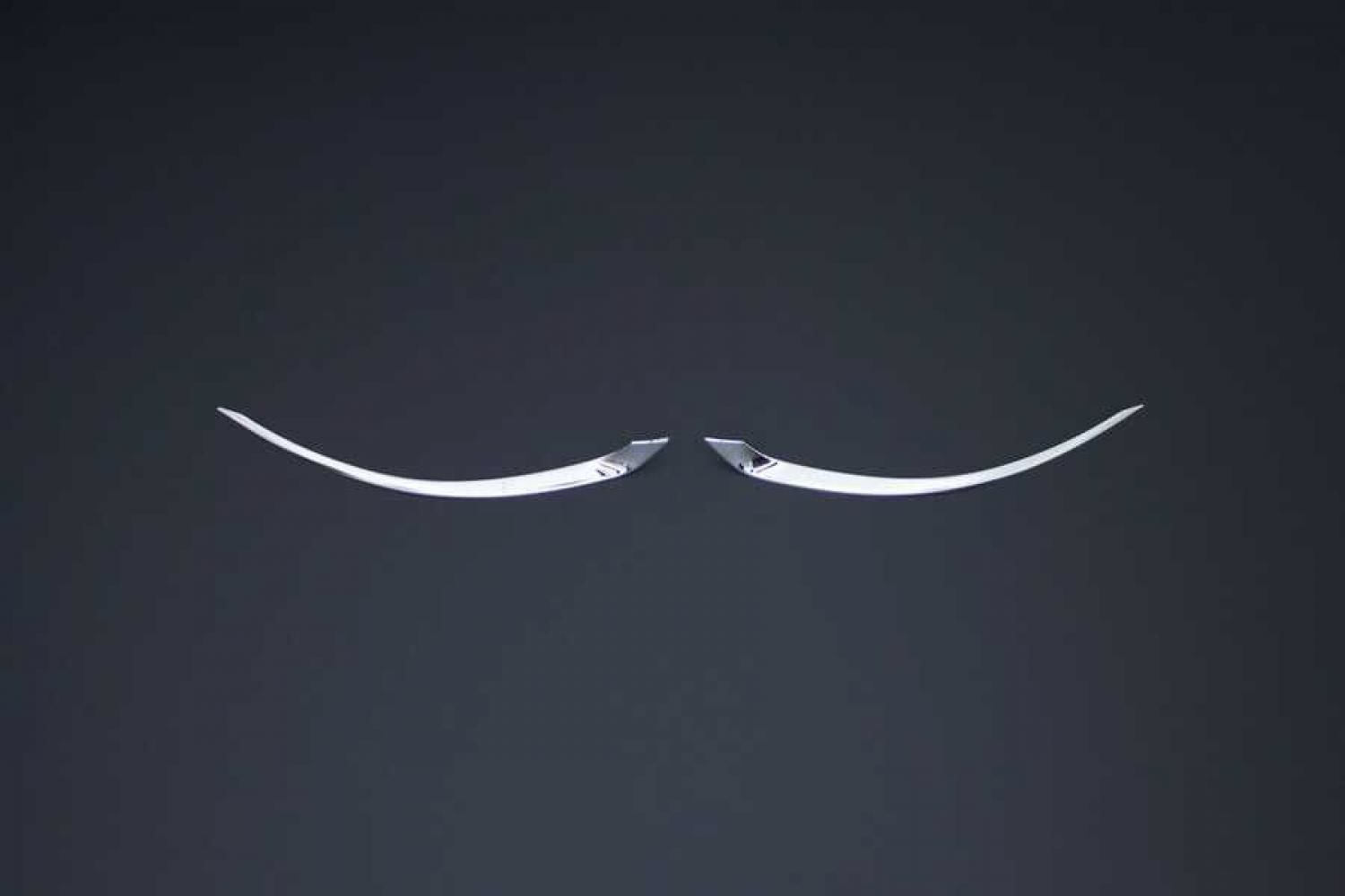 Fiat Egea Reflektör Çerçevesi 2 Parça Paslanmaz Çelik 2015>