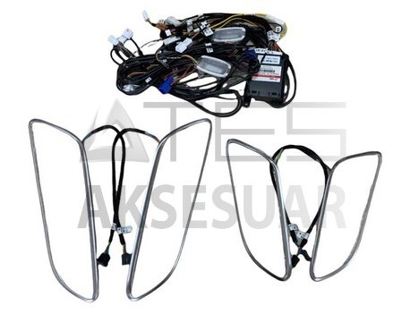 MERCEDES w117 CLA & W176 A AMBIANS PAKET (SIFIRDAN AMBIANS PAKETE ÇEVIRME)