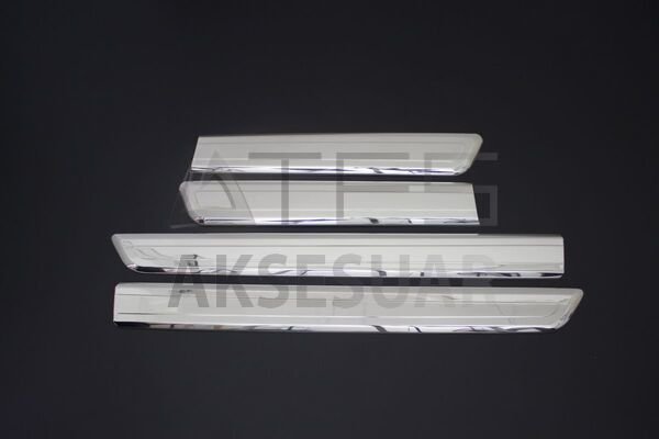 Citroen Nemo Krom Yan Kapı Çıtası 4 Parça 2007 ve Sonrası