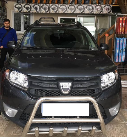 DACİA DUSTER ÖN KROM KORUMA